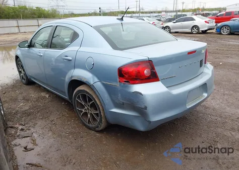 2013 Dodge Avenger Se z USA, uszkodzony, nr VIN 1C3CDZAB1DN610699